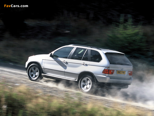 BMW X5 3.0d UK-spec (E53) 2003–07 photos (640 x 480)