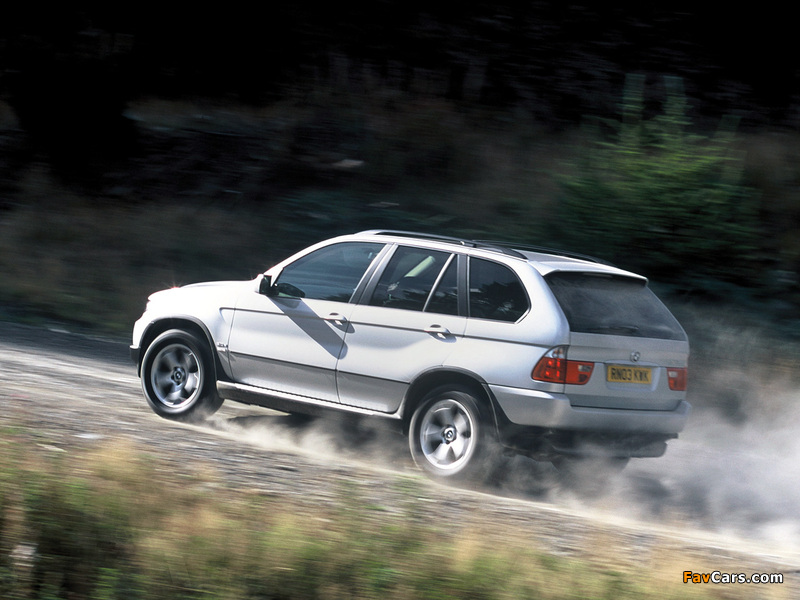 BMW X5 3.0d UK-spec (E53) 2003–07 photos (800 x 600)