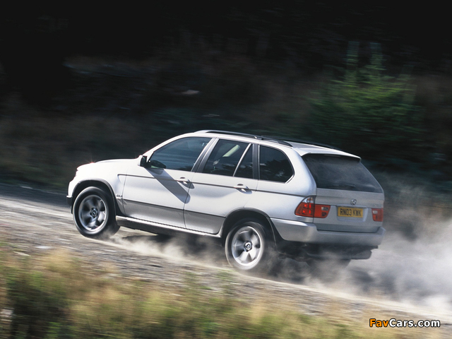 BMW X5 3.0d UK-spec (E53) 2003–07 photos (640 x 480)