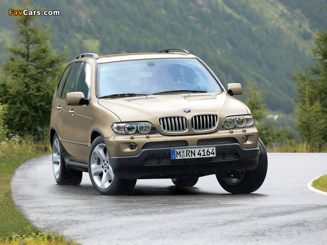 BMW X5 4.4i (E53) 2003–07 pictures (640 x 480)