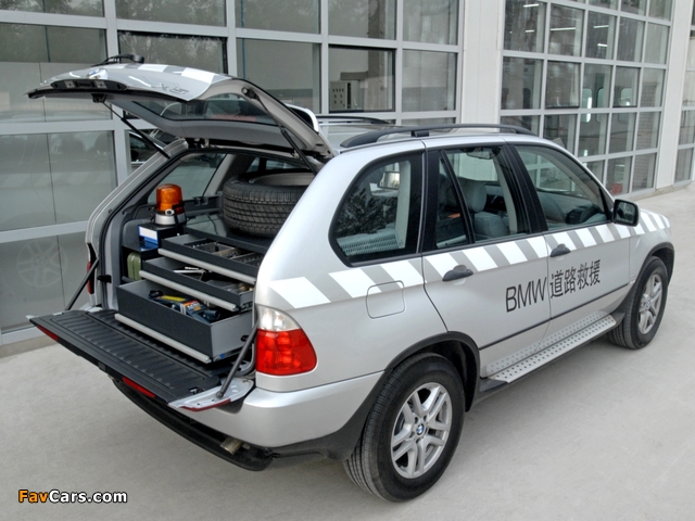 BMW X5 Servicemobil (E53) 2003–07 pictures (640 x 480)