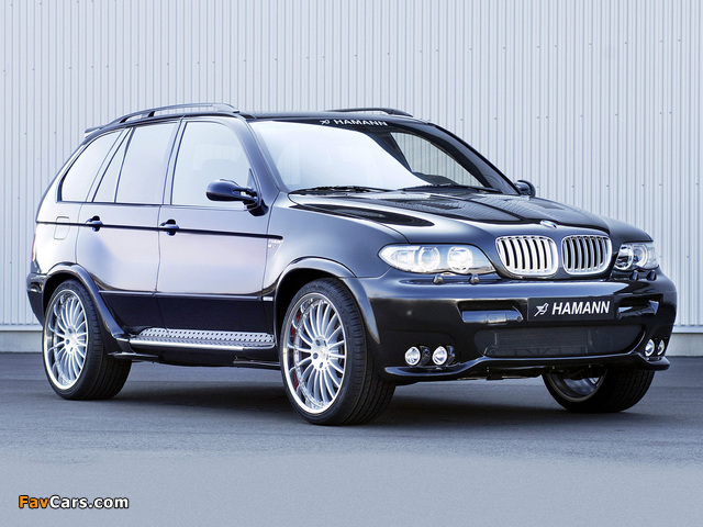 Hamann BMW X5 (E53) 2003–07 pictures (640 x 480)