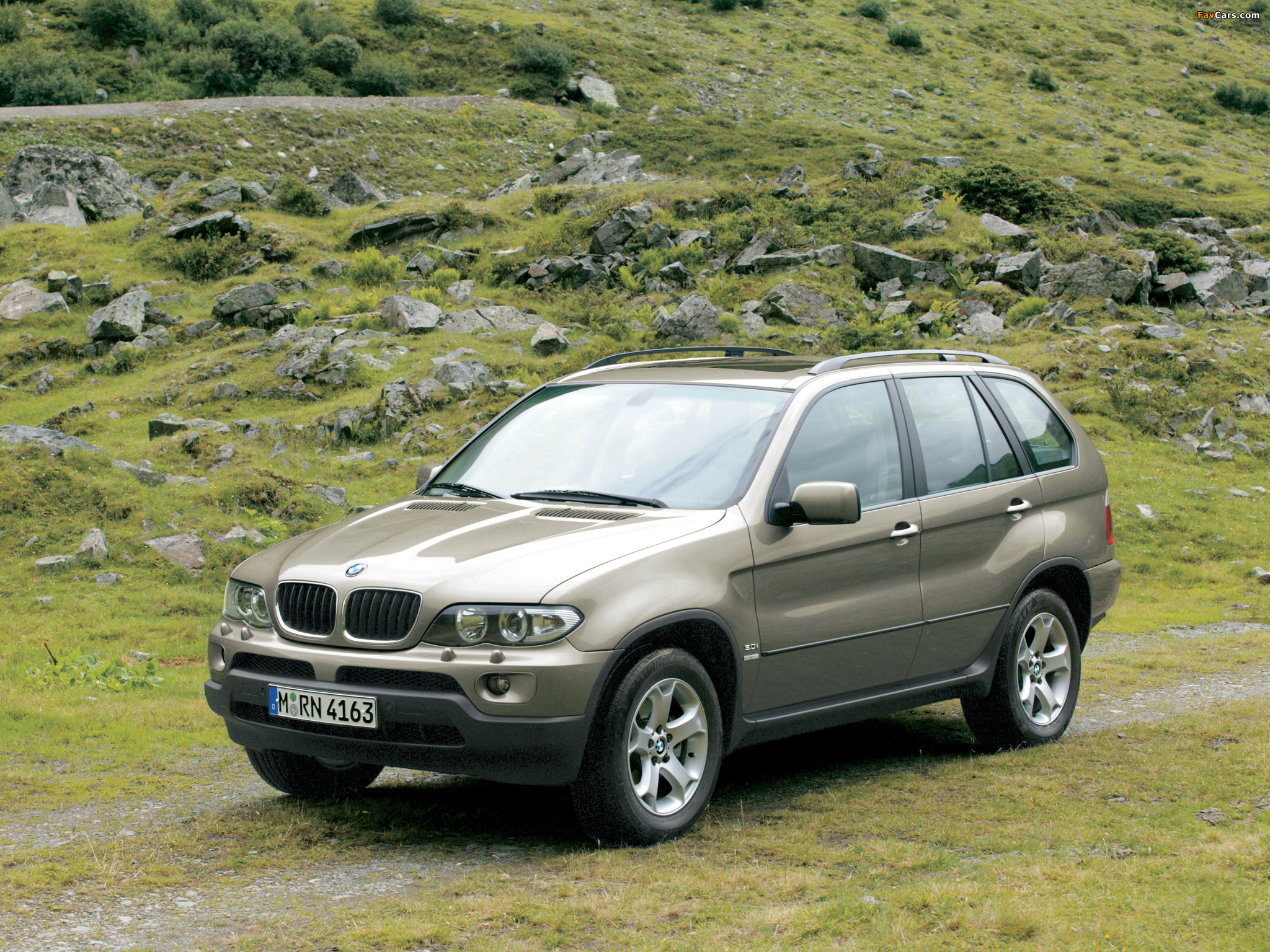 BMW X5 3.0i (E53) 2003–07 pictures (2048 x 1536)