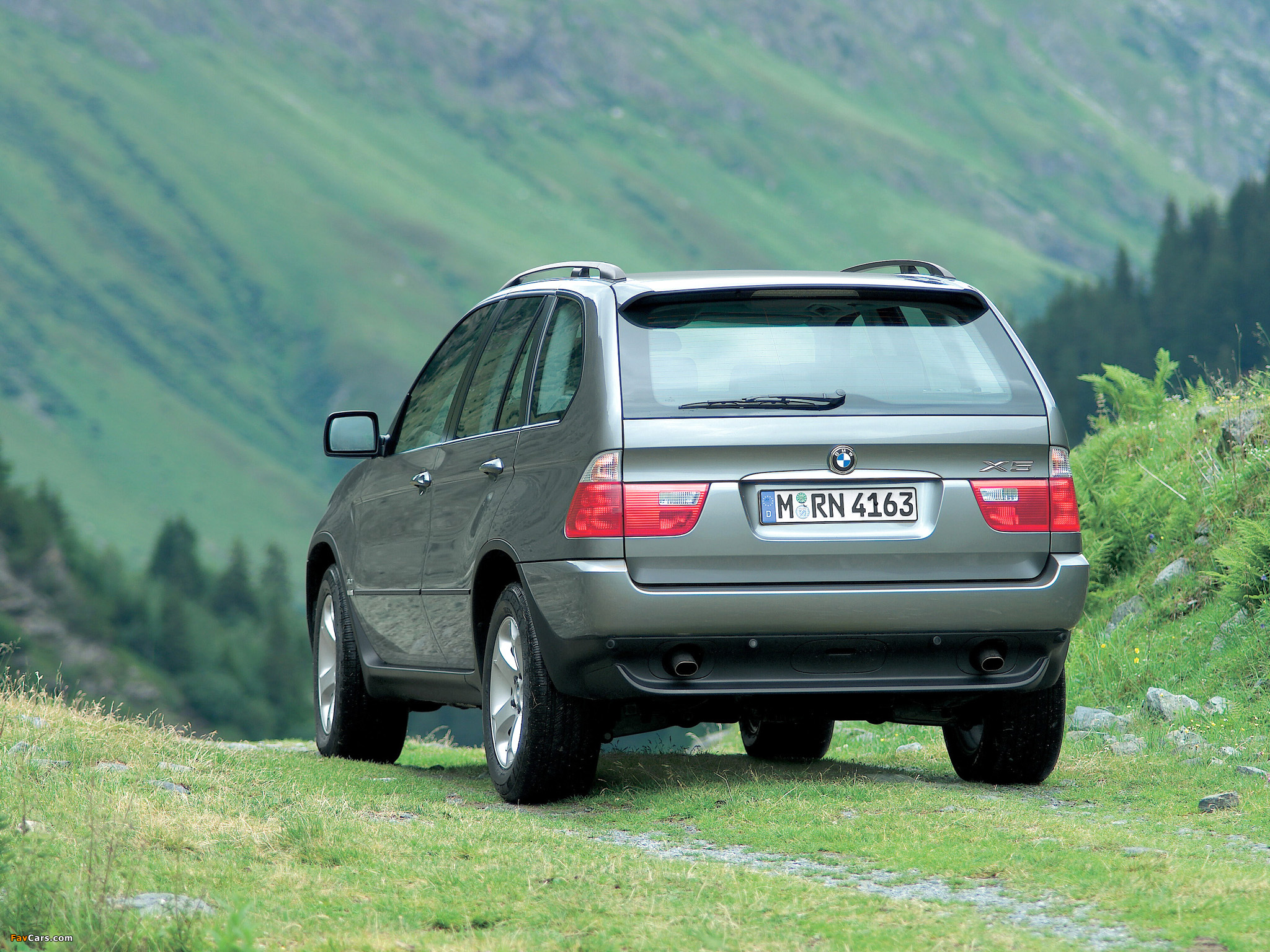 BMW X5 3.0i (E53) 2003–07 pictures (2048 x 1536)