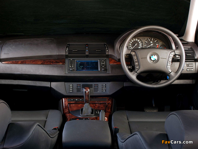 BMW X5 4.4i ZA-spec (E53) 2003–07 wallpapers (640 x 480)