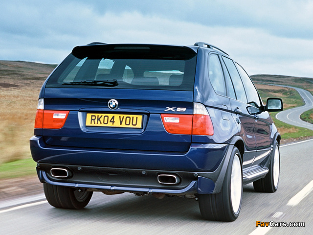 BMW X5 4.8is UK-spec (E53) 2004–07 images (640 x 480)