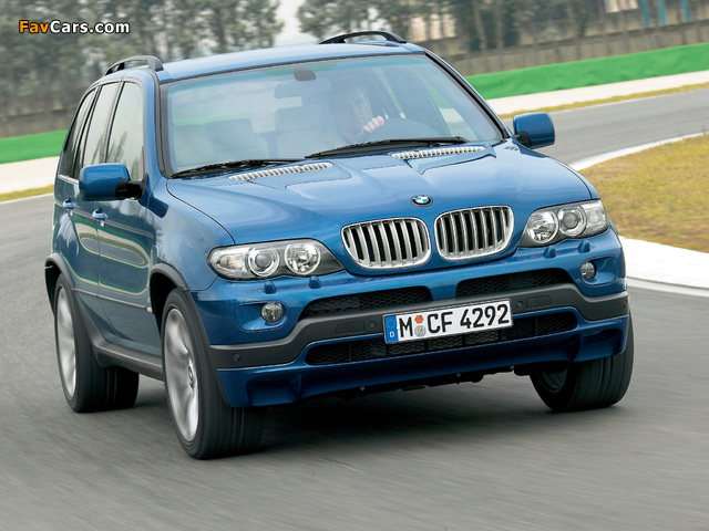 BMW X5 4.8is (E53) 2004–07 photos (640 x 480)