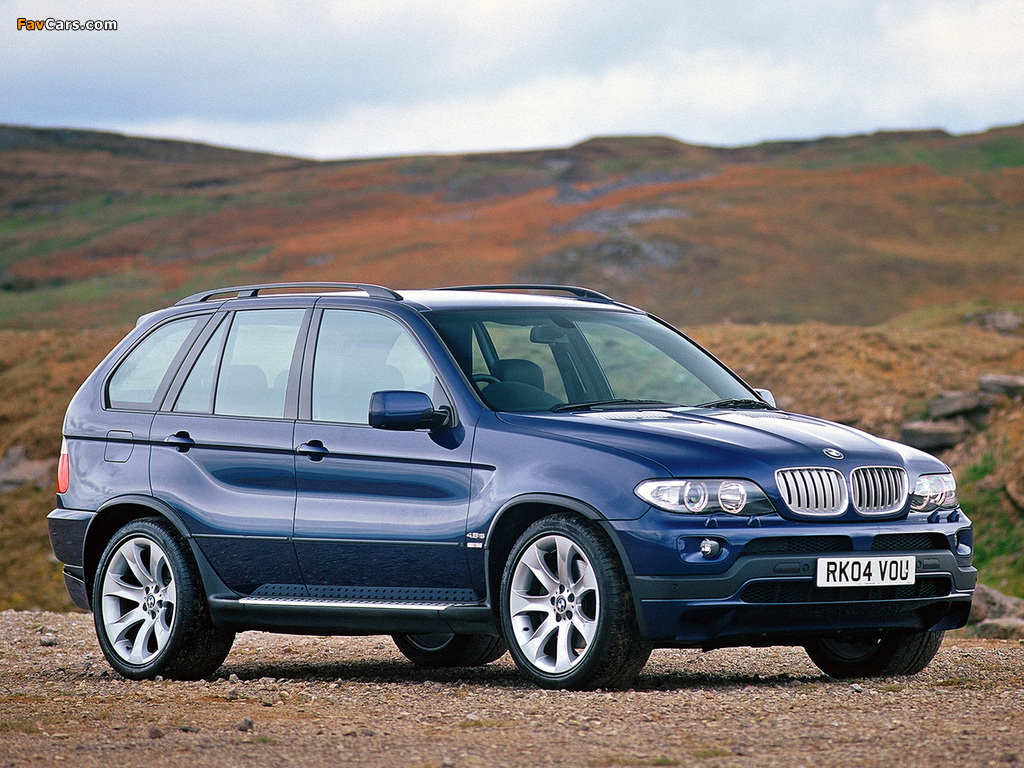 BMW X5 4.8is UK-spec (E53) 2004–07 pictures (1024 x 768)