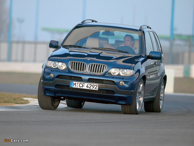 BMW X5 4.8is (E53) 2004–07 wallpapers (800 x 600)