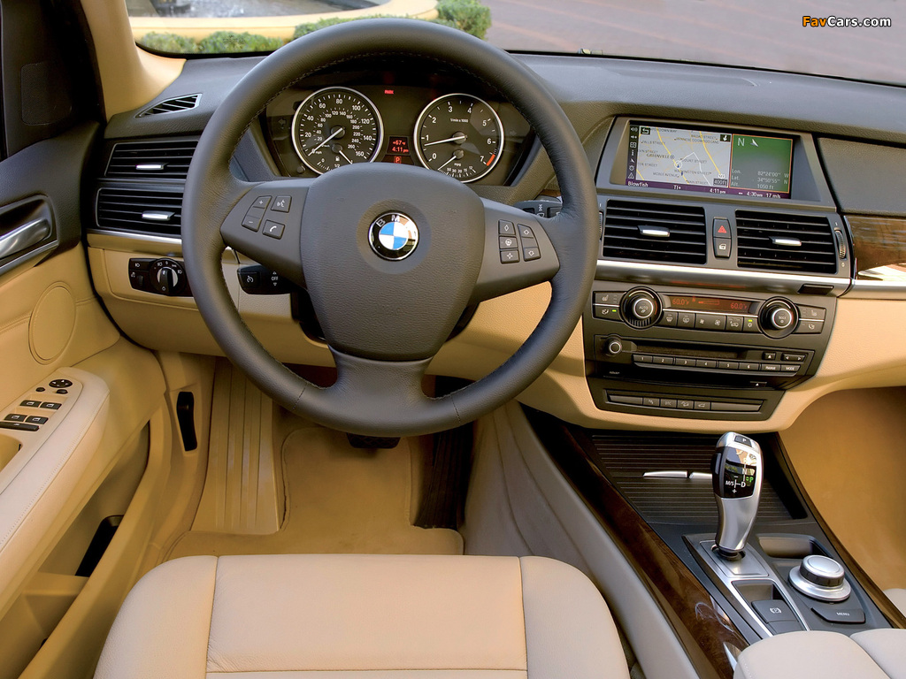 BMW X5 3.0si US-spec (E70) 2007–10 images (1024 x 768)
