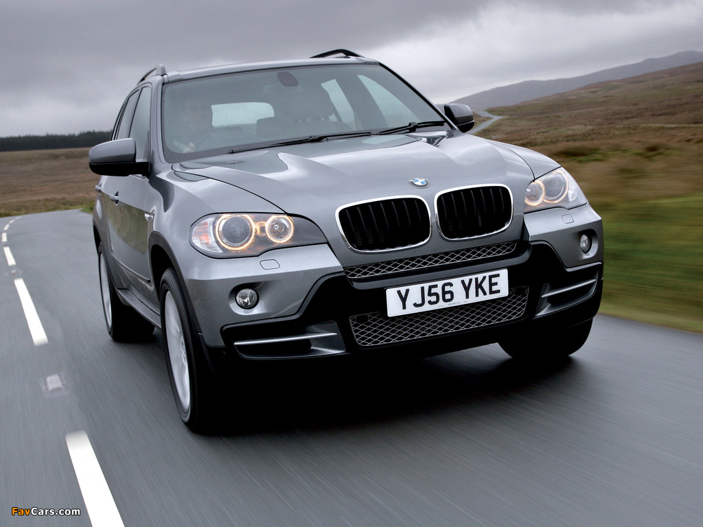 BMW X5 UK-spec (E70) 2007–10 photos (1024 x 768)