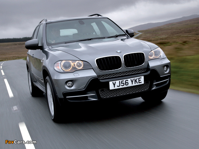BMW X5 UK-spec (E70) 2007–10 photos (640 x 480)