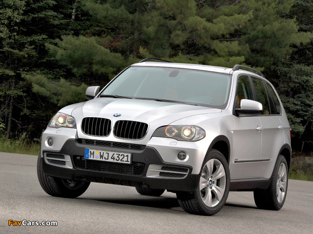 BMW X5 3.0d (E70) 2007–10 photos (640 x 480)
