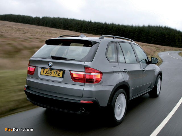 BMW X5 UK-spec (E70) 2007–10 photos (640 x 480)