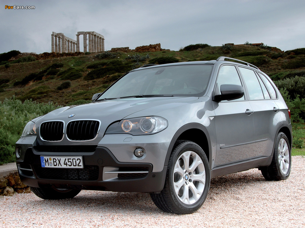 BMW X5 3.0d (E70) 2007–10 pictures (1024 x 768)