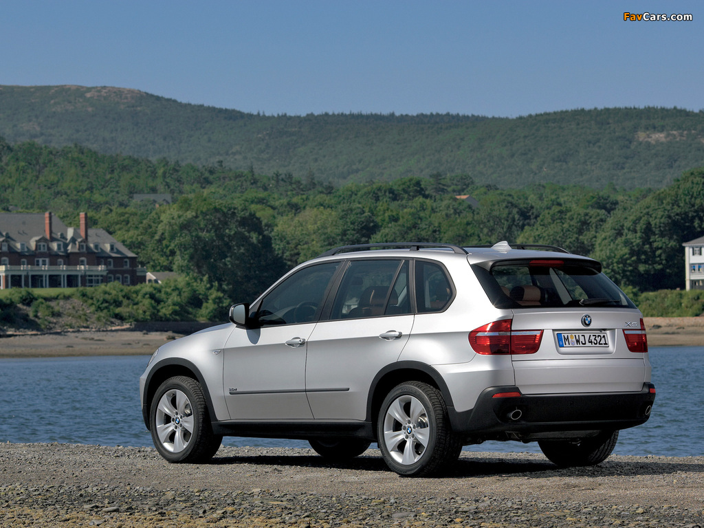 BMW X5 3.0d (E70) 2007–10 pictures (1024 x 768)