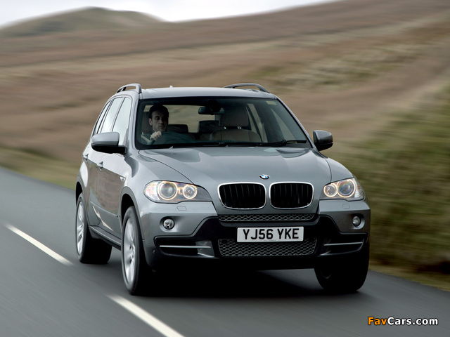 BMW X5 UK-spec (E70) 2007–10 wallpapers (640 x 480)