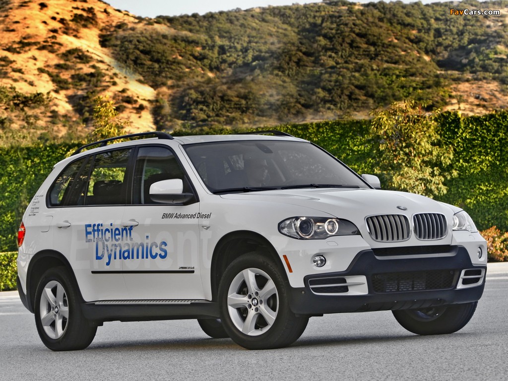 BMW X5 xDrive35d BluePerformance US-spec (E70) 2009–10 pictures (1024 x 768)