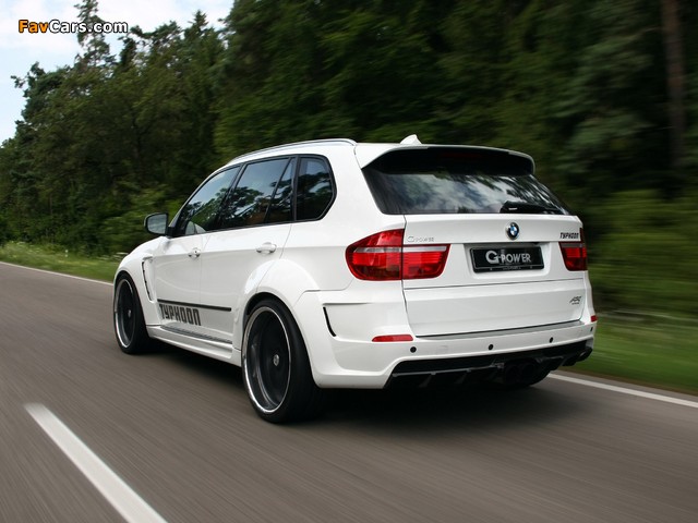 G-Power BMW X5 Typhoon RS (E70) 2009 pictures (640 x 480)