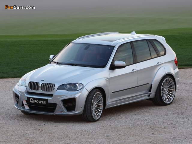 G-Power BMW X5 Typhoon (E70) 2009 wallpapers (640 x 480)