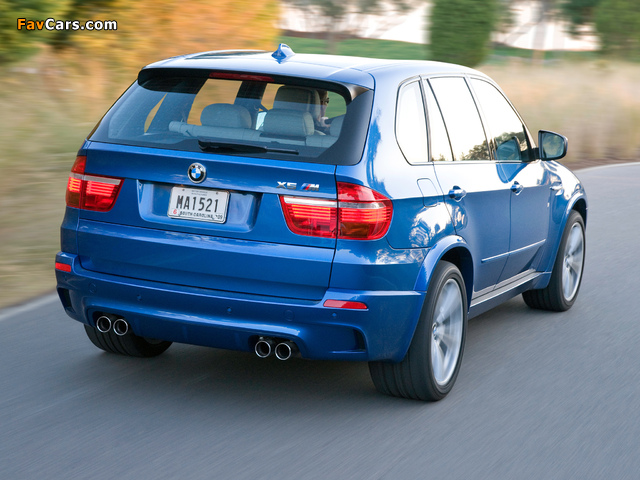 BMW X5 M (E70) 2009 wallpapers (640 x 480)