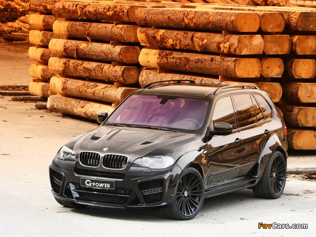 G-Power BMW X5 Typhoon (E70) 2009 wallpapers (640 x 480)