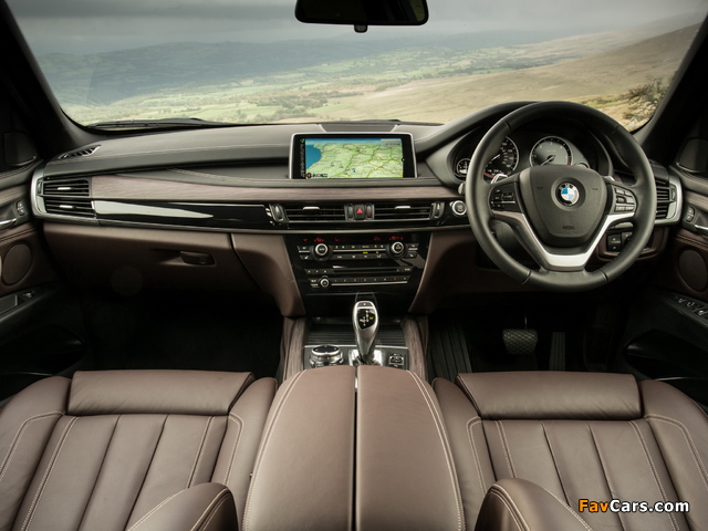 BMW X5 xDrive30d UK-spec (F15) 2014 photos (640 x 480)