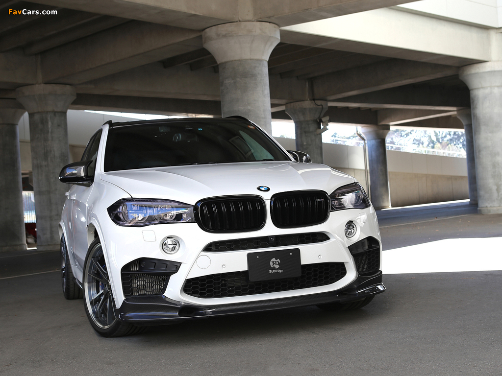 3D Design BMW X5 M (F85) 2017 wallpapers (1024 x 768)