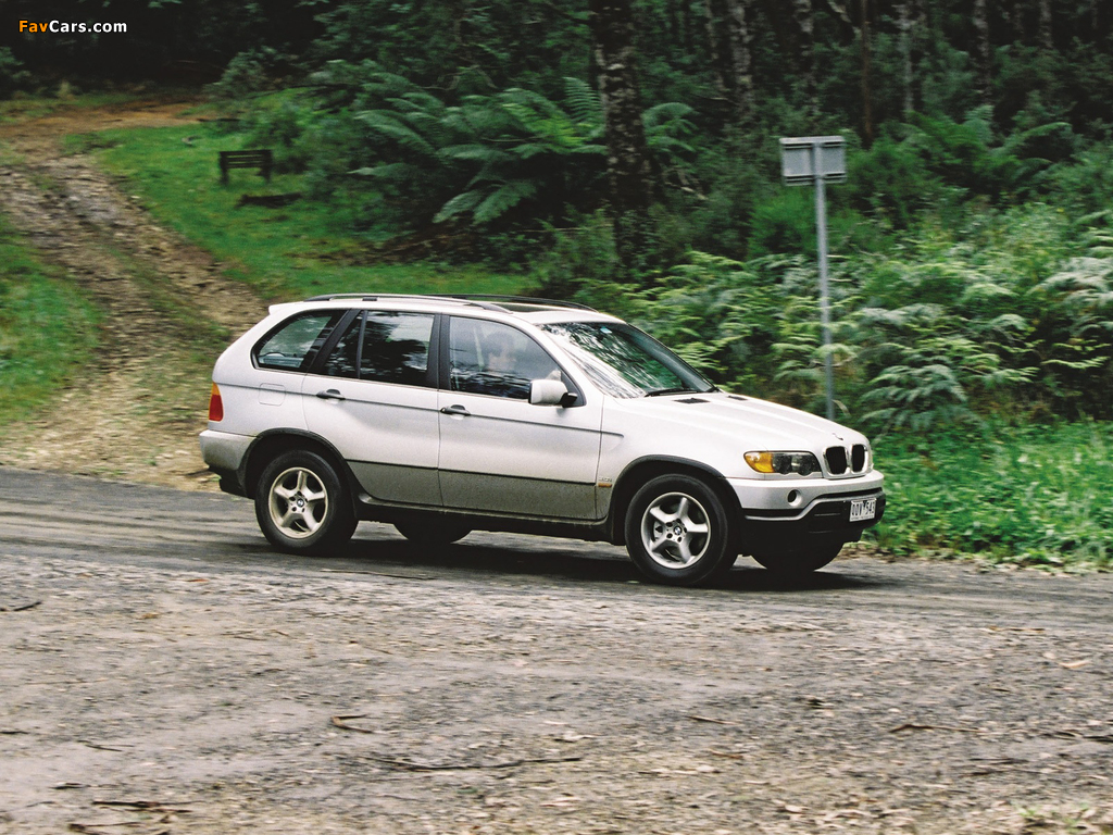 Images of BMW X5 3.0i AU-spec (E53) 2000–03 (1024 x 768)