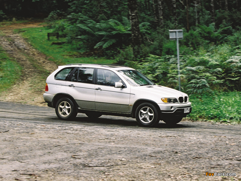 Images of BMW X5 3.0i AU-spec (E53) 2000–03 (800 x 600)