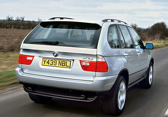 Images of BMW X5 3.0i UK-spec (E53) 2000–03