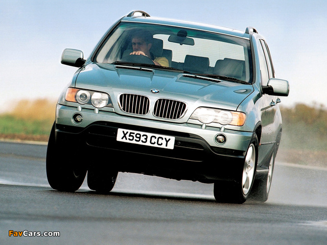 Images of BMW X5 4.4i UK-spec (E53) 2000–03 (640 x 480)