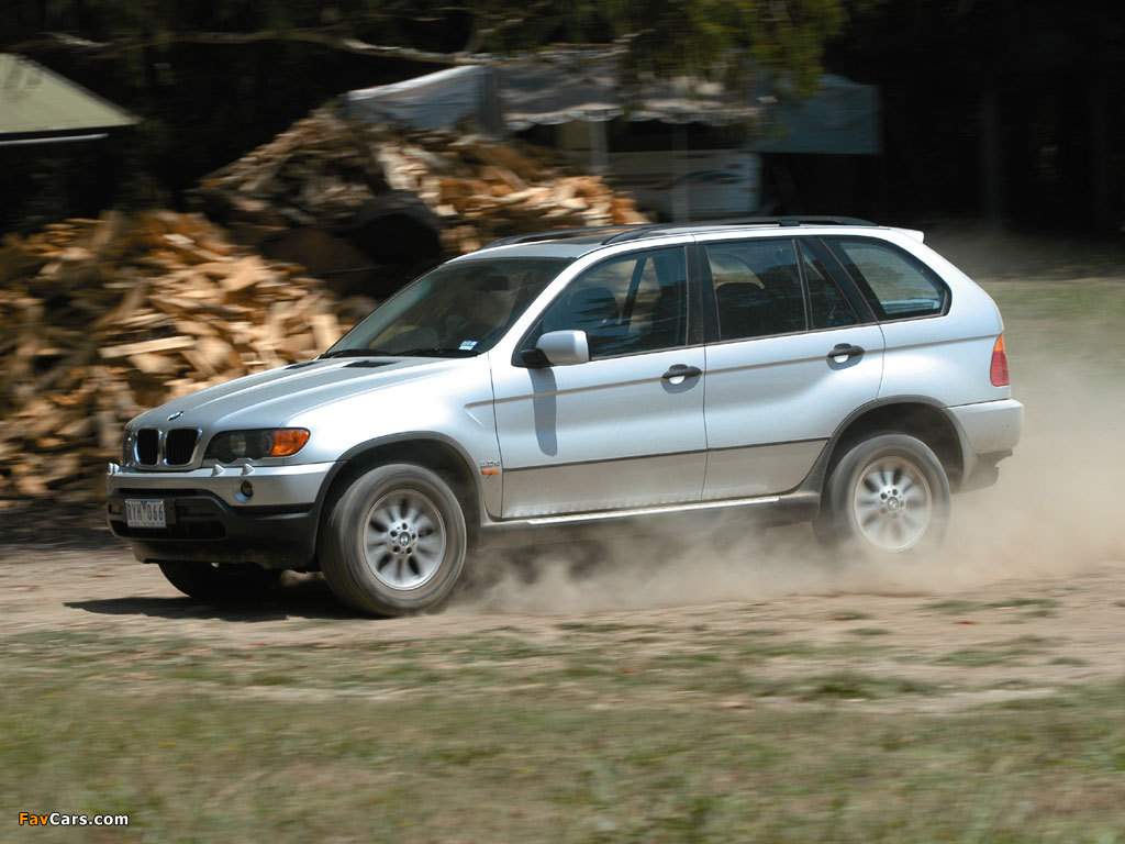 Images of BMW X5 3.0d AU-spec (E53) 2001–03 (1024 x 768)