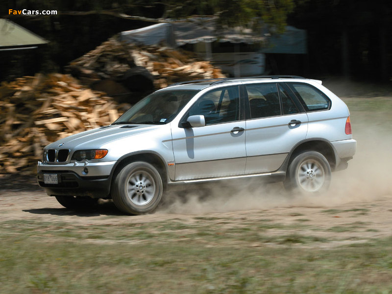 Images of BMW X5 3.0d AU-spec (E53) 2001–03 (800 x 600)