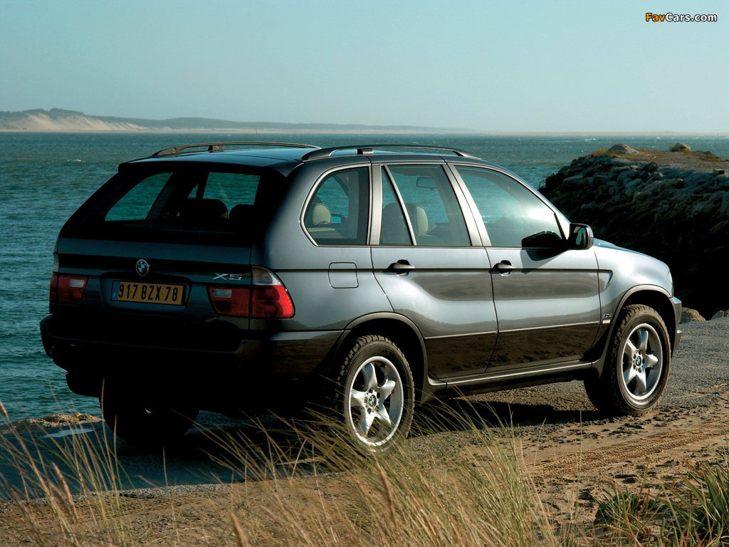 Images of BMW X5 3.0d (E53) 2001–03 (1024 x 768)