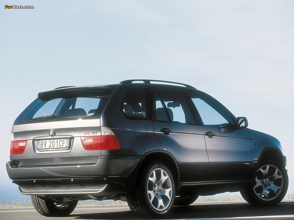 Images of BMW X5 3.0d (E53) 2001–03 (1024 x 768)