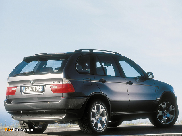 Images of BMW X5 3.0d (E53) 2001–03 (640 x 480)