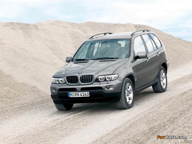 Images of BMW X5 3.0i (E53) 2003–07 (640 x 480)