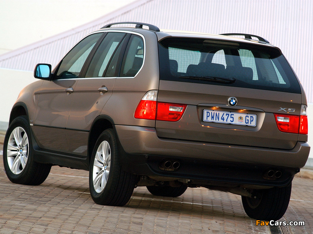 Images of BMW X5 4.4i ZA-spec (E53) 2003–07 (640 x 480)