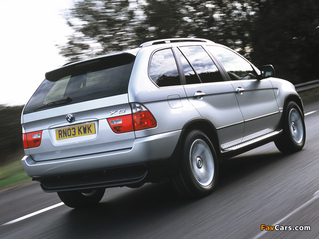Images of BMW X5 3.0d UK-spec (E53) 2003–07 (640 x 480)