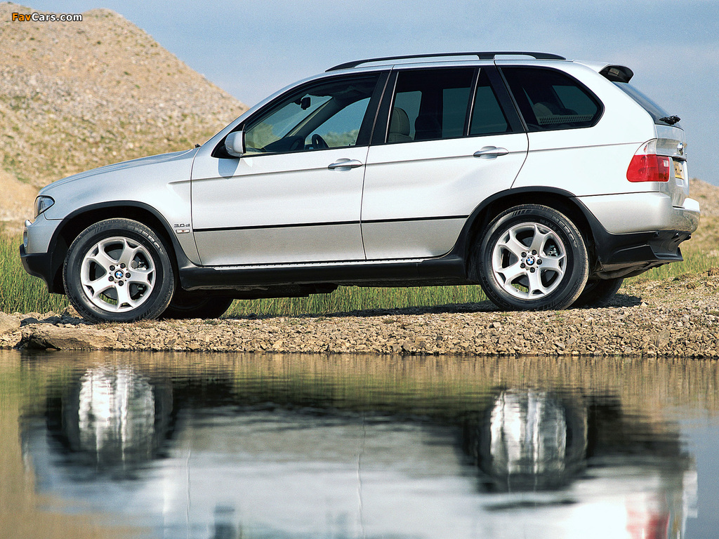 Images of BMW X5 3.0d UK-spec (E53) 2003–07 (1024 x 768)