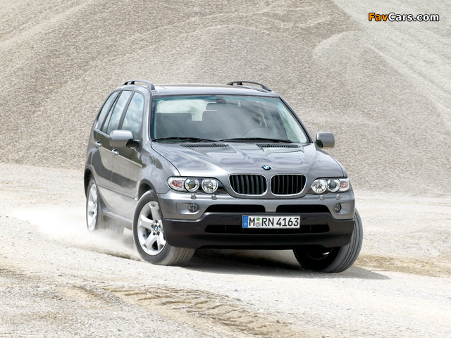 Images of BMW X5 3.0i (E53) 2003–07 (640 x 480)