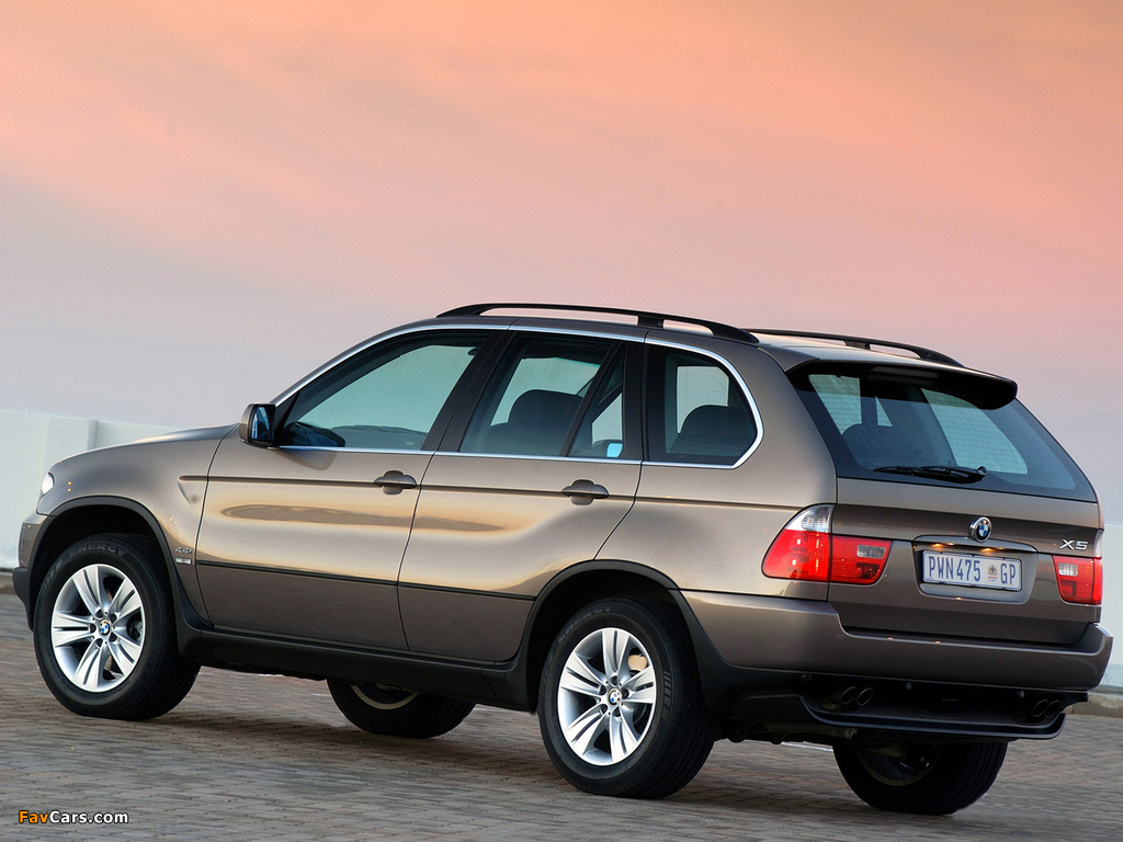Images of BMW X5 4.4i ZA-spec (E53) 2003–07 (1024 x 768)