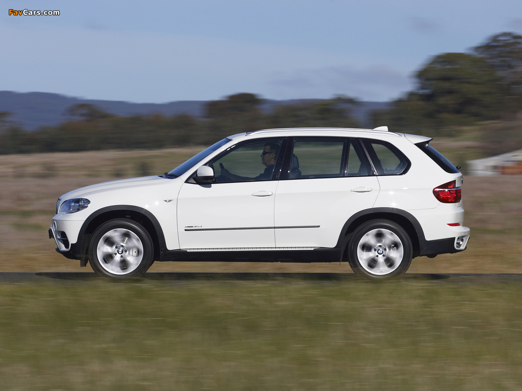 Images of BMW X5 xDrive40d AU-spec (E70) 2010 (1024 x 768)