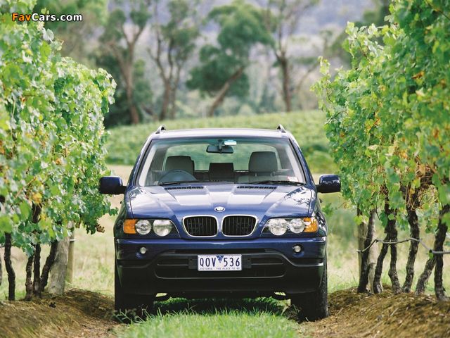 Photos of BMW X5 3.0i AU-spec (E53) 2000–03 (640 x 480)