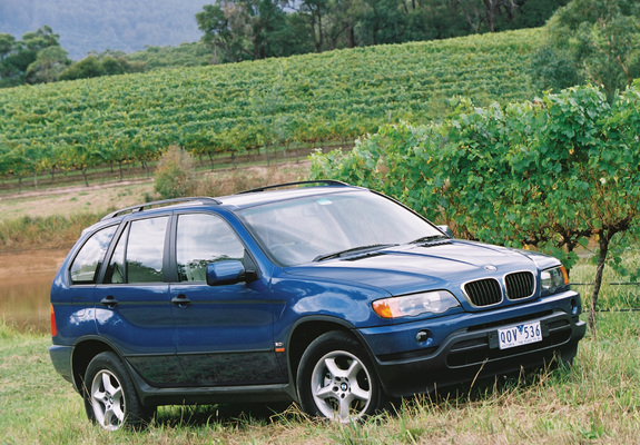 Photos of BMW X5 3.0i AU-spec (E53) 2000–03