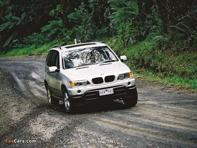 Photos of BMW X5 4.4i AU-spec (E53) 2000–03 (640 x 480)