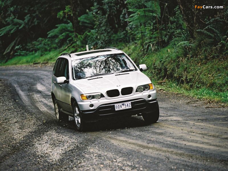 Photos of BMW X5 4.4i AU-spec (E53) 2000–03 (800 x 600)