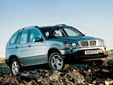 Photos of BMW X5 4.4i UK-spec (E53) 2000–03