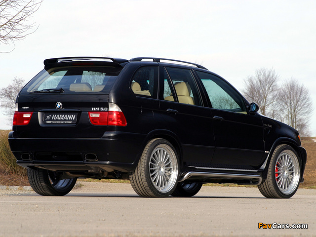 Photos of Hamann BMW X5 (E53) 2000–03 (640 x 480)
